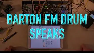 Barton FM Drum Speaks - Barton Musical Circuits - Eurorack
