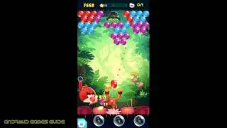 Angry Birds POP Bubble Shooter: Level 2: Walkthrough (3 STARS) HD