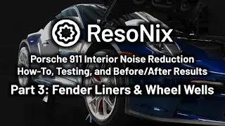 Porsche 911 GT3 2023 года — Шумоизоляция и снижение шума в модели 992 с помощью ResoNix — Часть 5...