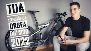 Montaje tija telesc&oacute;pica y mando squidlock tija en Orbea Oiz m30 2022