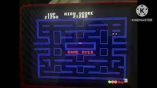Pac-Man Colecovision Game Over With Music.