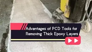 Advantages of PCD Tools for Removing Thick Epoxy Layers