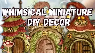 Whimsical Miniature DIY Decor and Crafts That Get You Thinking OUTSIDE the BOX