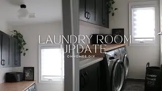 diy laundry room update