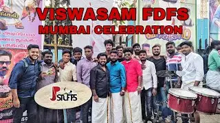 VISWASAM - Mumbai FDFS grand celebration | JP StuFFs