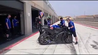 Toprak Razgatlıoğlu MotoGp Yamaha M1 Deneme S&uuml;r&uuml;ş&uuml;