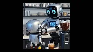 Robots' Coffee Break Gone Wrong! 🤖☕ (Hilarious Sci-Fi Comedy Skit)