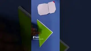 How to make Origami Snowman with scarf/ Easy origami for Kids/ Paper snowman with scarf