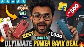 Flipkart Republic Day Sale 🇮🇳 Best Power Banks of 2026 🔋 | Top 10000mAh Power Banks |