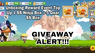 Ninja Heroes | Unboxing Reward Top Up + Giveaway Akun