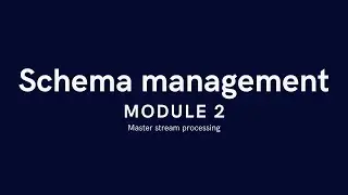 MSP / M02 / 08 | Schema management