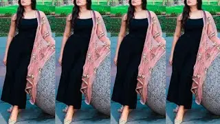 Top 30 Most Stylish Punjabi suit design / Boutique Style Punjabi suit / Plain suit contrast dupatta