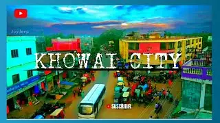 what a view vlog #khowai city # vloger sumit