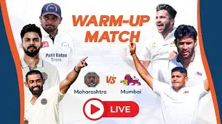 Maharshtra Vs Mumbai || Warm-Up Match (Ranji Trophy 2025-26) || Day 3