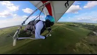 Hang Gliding Sport 2 170 Aproximaci&oacute;n y Aterrizaje PampaFly Aerodromo Gomez (GOZ)