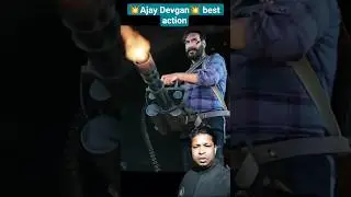 Ajay Devgan ki best Jabardasth action 💥💥#reaction # green screen #video