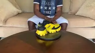 AUTHENTIC PRADA Cloudbust Thunder Sneaker Review (YELLOW)