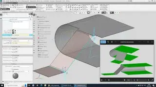Соединение граней листовой модели в Компас-3D