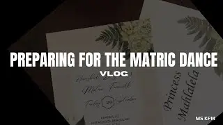 Matric Dance Preparation VLOG Pt 1 | Nail Appointment,shopping, mini hauls, hair, ect…