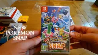 New Pokemon Snap Unboxing & My Pokemon Game Collection