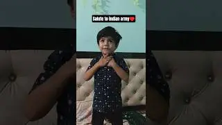 🇮🇳 Border Movie Song by Cute Kid 🫡 Sandese Aate Hain&hearts;️ #Shorts #Border2