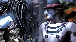 The Predator vs Ninja Mime Johnny Cage (Hardest AI CPU) - Mortal Kombat X
