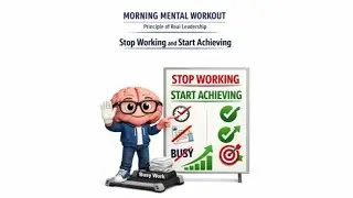 Morning Mental Workout: Stop Working and Start  Achieving ~ Dr. Donna Thomas-Rodgers