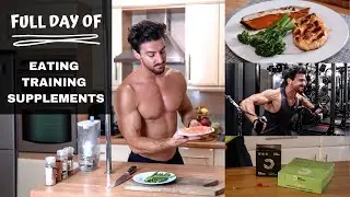 FULL DAY OF EATING + TRAINING + SUPPLEMENTS | Rowan Row