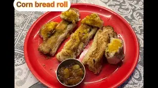 Corn Bread Roll #corn #breadrolls #healthyrecipes #food #healhtyfood 