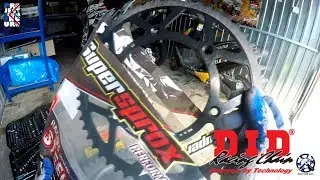 Agresywne przełożenia KTM EXCF 250 Nowy napęd DID 520 VX3 13/52