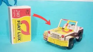 Carrinho de caixa de fósforo