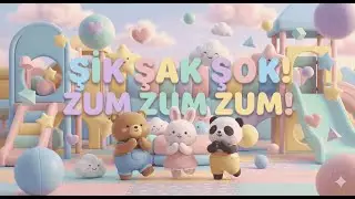 Şik Şak Şok Zum Zum Zum 🎶 | Bebekler İçin Eğlenceli Çocuk Şarkısı