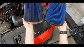 Cleaning a Pmas Air Filter on a 2015 Mustang