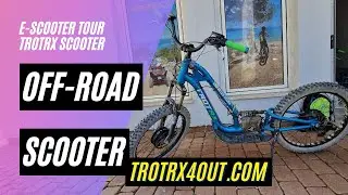 🛴 Extreme Offroad Scooter TROTRX. 🚳 Tour mit 4OUTEXPERIENCE in Kroatien. 🚧