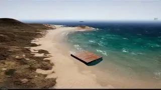Nvidia WaveWorks test - Unreal engine 4.17