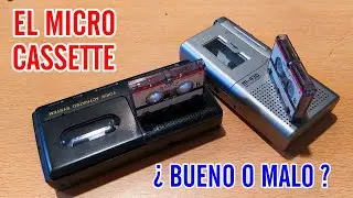 ✅ EL MICROCASSETTE DE OLYMPUS UN FORMATO PEQUE&Ntilde;O Y NOVEDOSO SANYO TRC550M [RECOMENDADO]
