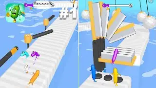 Wacky Run - New Release - Hyper Hybrid Casual - Gameplay Walkthrough (iOS & Android)