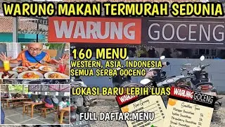 WARUNG GOCENG DEPOK PALING MURAH SEDUNIA! 160 MENU SERBA 5000 ! WARUNG MAKAN VIRAL KULINER KEKINIAN