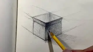 Cube in Perspective or parallel lines: 8th Grade Lesson Plan/Distant Learning 4/21/20