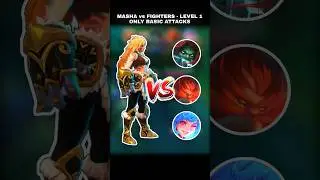14 - MASHA VS FIGTHERS 🔥 #mobilelegends #mlbb #editml #mlbbph #tutorial #mlbbcreatorcamp