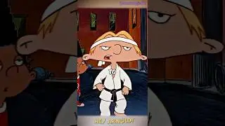 Arnold learns KARATE 🥋 | Hey Arnold! #shorts #recap