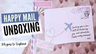 Planners Anon: Postcards PC04 - England - Unboxing