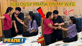 JEALOUSY PRANK ON MY WIFE || WIFE KI BESTFRIEND KO DI IMPORTANCE PRANK ||#nikkrichavlogs