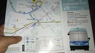 LaGuardia Bus Map Brochures and the LaGuardia Link Q70 SBS Bus Schedule.