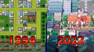 Live a Live Original VS Remake graphic comparison