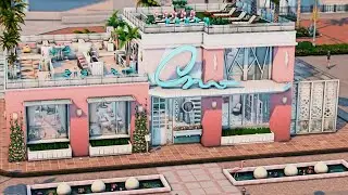 Malibu Barbie Restaurant || The Sims 4: Stop Motion