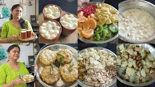 falahari bhog +Breakfast🍱 vrat ka khana🌺 sabudana wada🌺panchamrit🌺sabudana khichdi🌺shakarkandi chaat