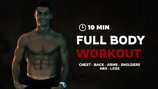تمرين كامل في البيت بدون معدات | برنامج وزن الجسم لكل العضلات 💪