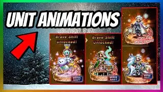 NV Eldryn, NV Christine & NV Kryla Animations | Final Fantasy Brave Exvius