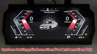 Voyeego New Arrival: BMW 5 Series Digital Cluster Dashboard 🚗